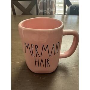 RAE DUNN Mermaid Hair Don’t Care ceramic mug